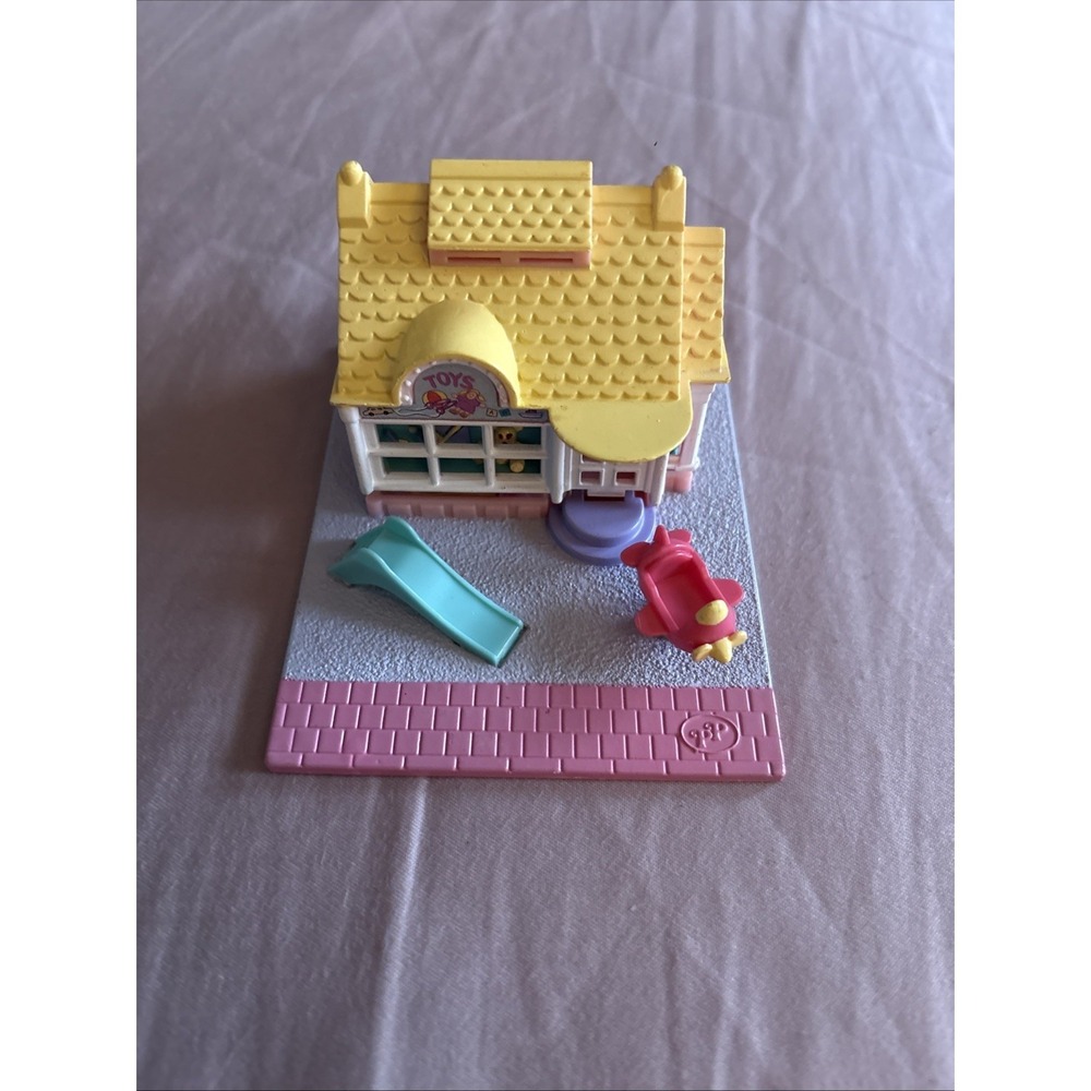 Vintage Polly Pocket Bluebird Toy Shop Store Pollyville 1993 No Figure